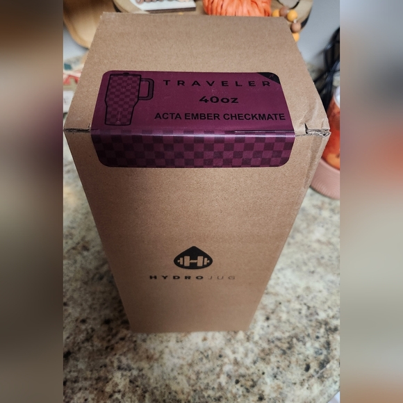 NWT HydroJug x ACTA EMBER CHECKMATE 40oz Traveler - Picture 7 of 7